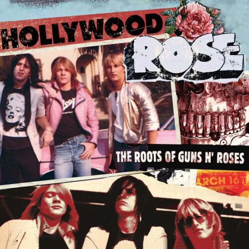 HOLLYWOOD ROSE 'ROOTS OF GUNS N' ROSES' LP - LTD. RED/WHITE SPLATTER