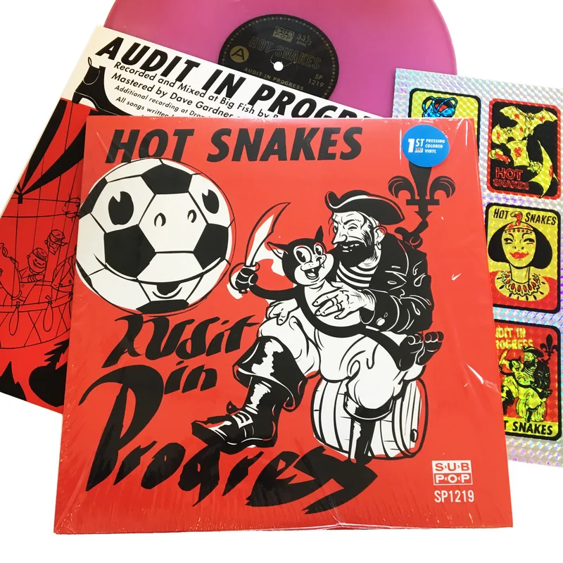 Hot Snakes: Audit in Progress 12"