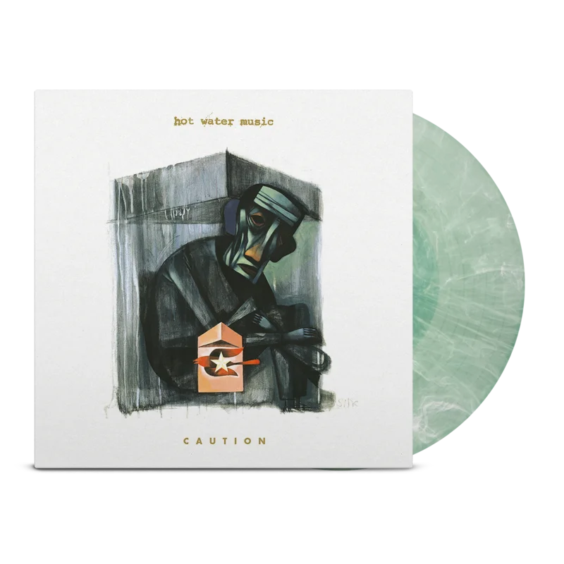 HOT WATER MUSIC CAUTION LP (Exclusive  Limited to 300, Frosted Coke Bottle Vinyl)