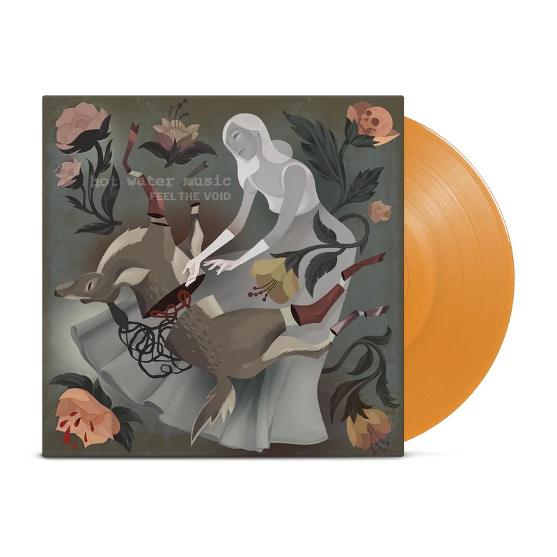 HOT WATER MUSIC 'FEEL THE VOID' LIMITED EDITION LP  EXCLUSIVE - LTD. 300 - TANGERINE