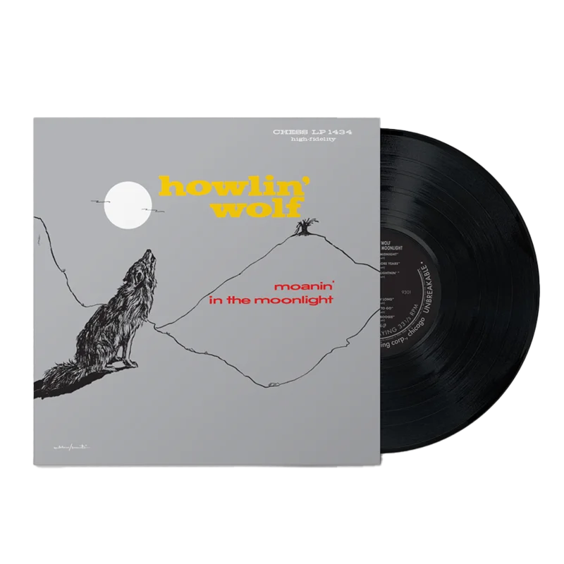 HOWLIN' WOLF - MOANIN' IN THE MOONLIGHT - CHESS 75 SERIES - VINYL LP