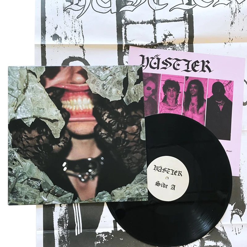 Hstler: S/T 12" black vinyl