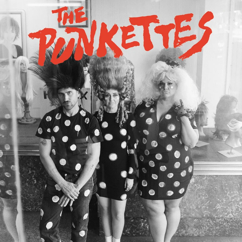Hunx & His Punx: Punkettes 7" (cherry red vinyl) (PRE-ORDER)