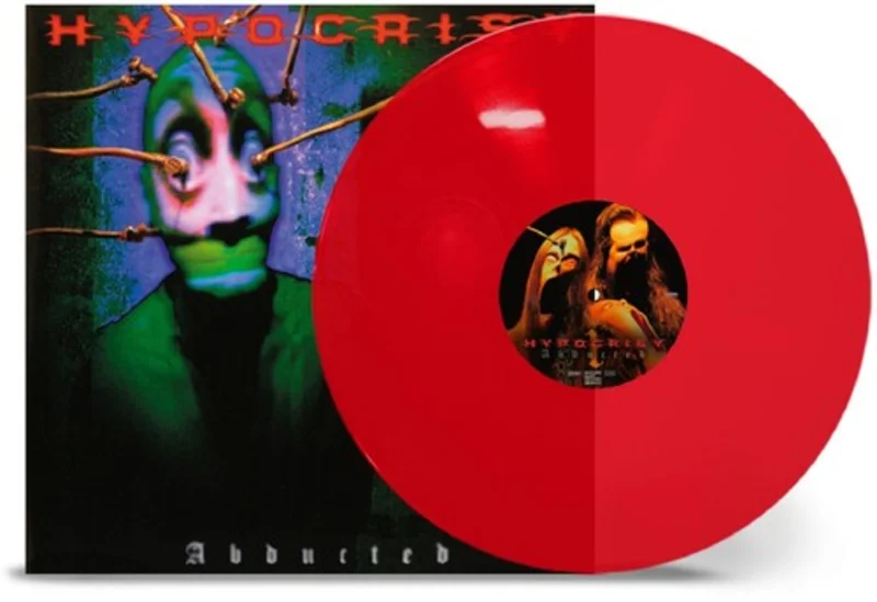 HYPOCRISY 'ABDUCTED' LP - REISSUE - RED