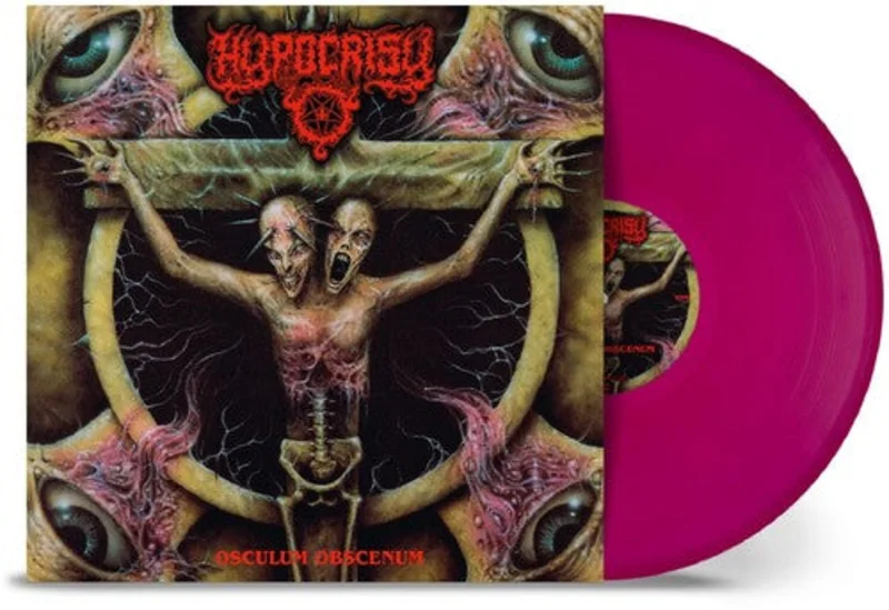 HYPOCRISY 'OSCULUM OBSCENUM' LP - REISSUE - PURPLE