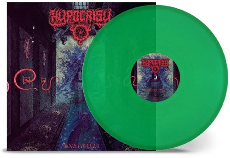 HYPOCRISY 'PENETRALIA' LP - REISSUE - GREEN