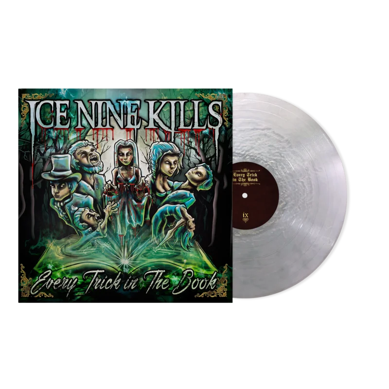 ICE NINE KILLS EVERY TRICK IN THE BOOK LP - EXCLUSIVE - LTD. 500 - METALLIC SILVER