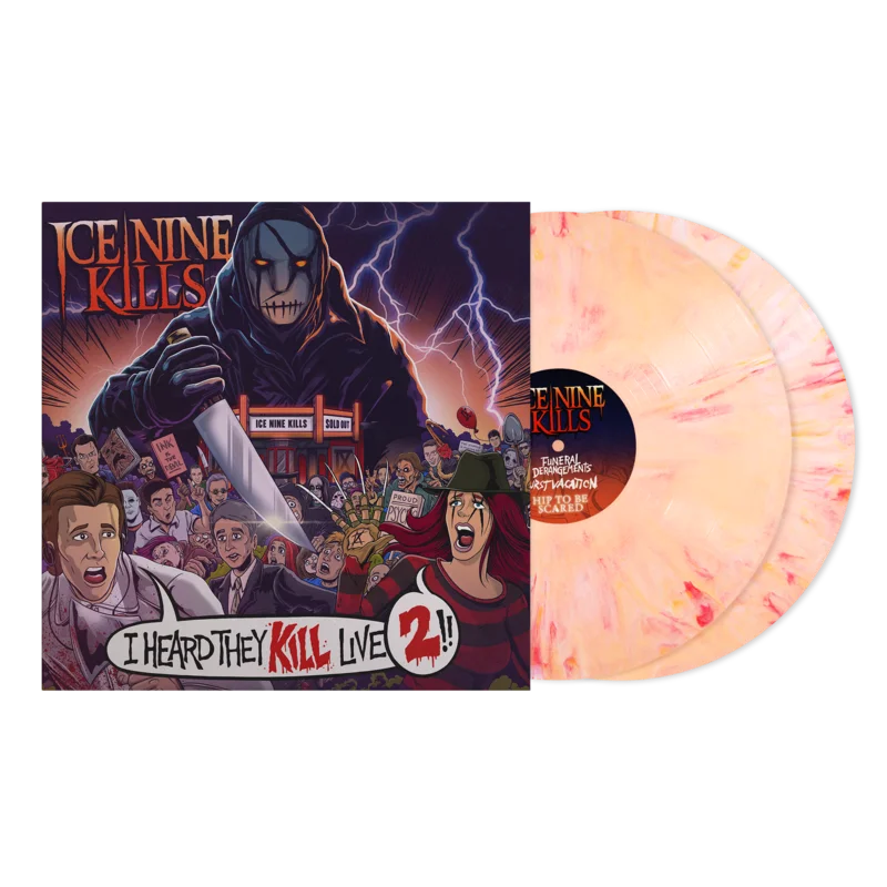 ICE NINE KILLS I HEARD THEY KILL LIVE 2 2LP - EXCLUSIVE - LTD. 500 - SANGRIA