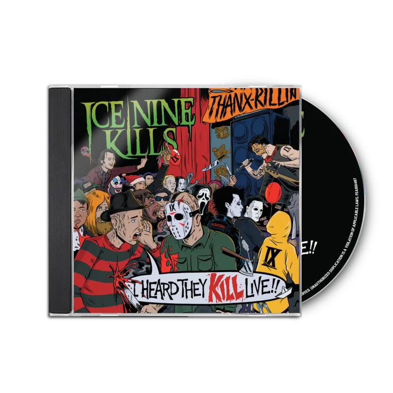 ICE NINE KILLS 'I HEARD THEY KILL LIVE!' CD
