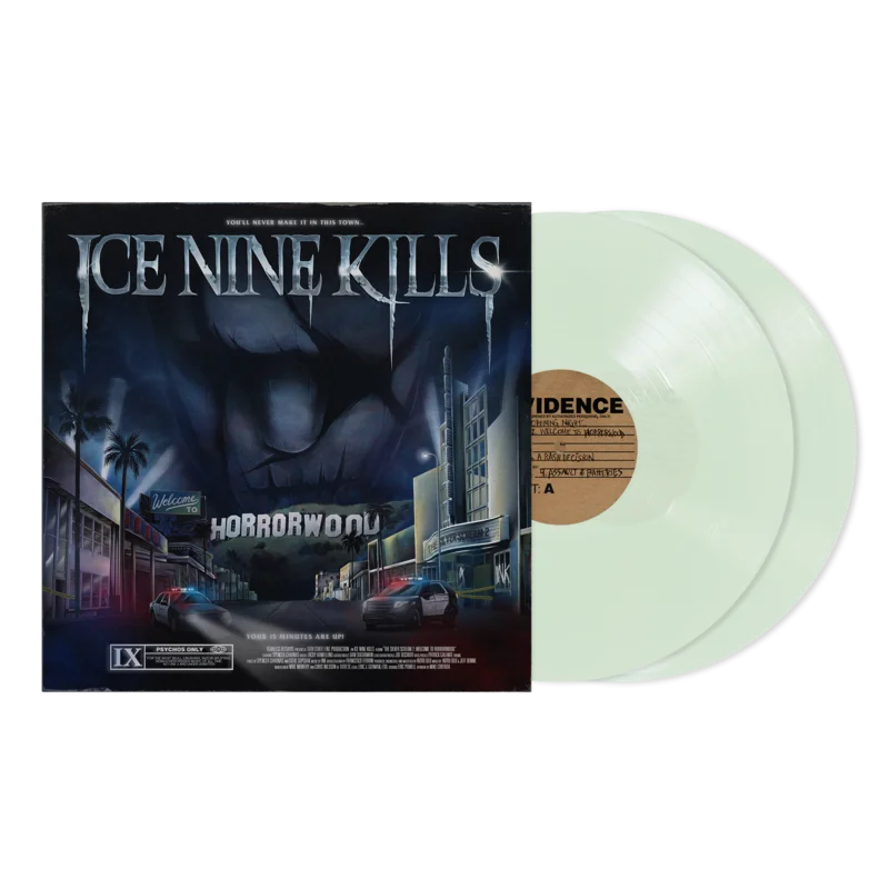 ICE NINE KILLS THE SILVER SCREAM 2: WELCOME TO HORRORWOOD 2LP - EXCLUSIVE - LTD. 500 - TRANSLUCENT COKE BOTTLE CLEAR