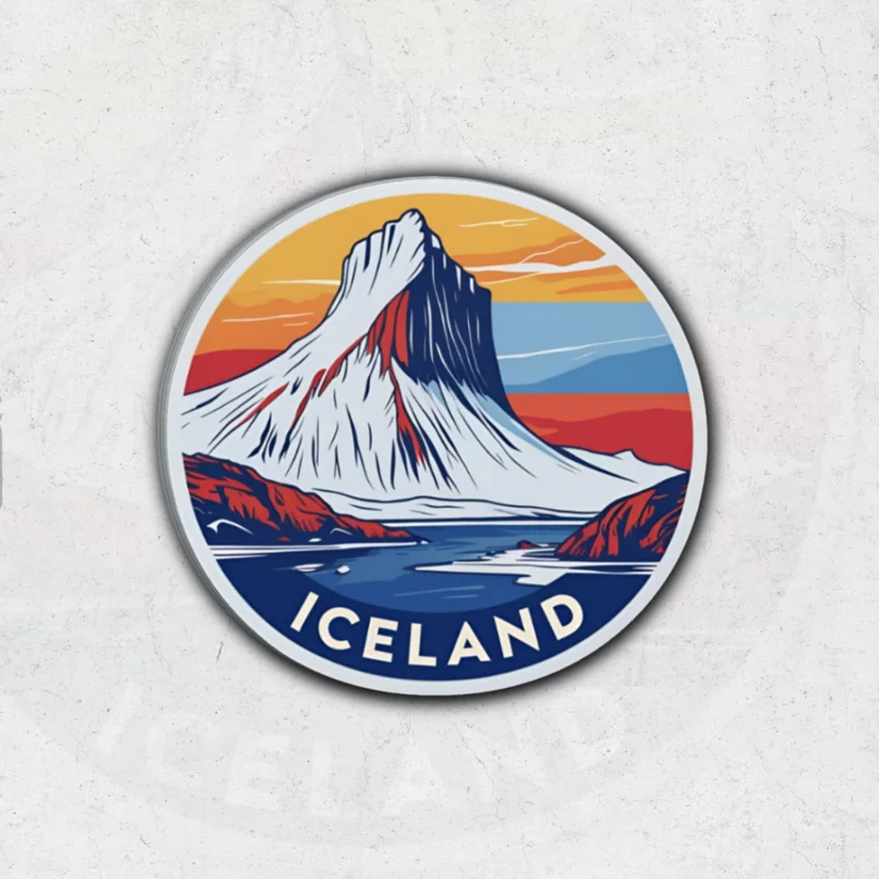 Iceland Country (SK Exclusive)- glossy vinyl sticker