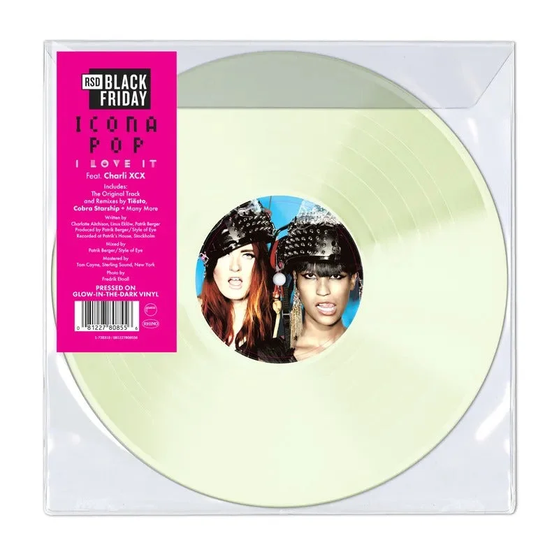 Icona Pop: I Love It (Feat. Charli XCX) 12" (Black Friday 2025)