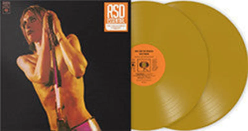 IGGY AND THE STOOGES 'RAW POWER' 2LP - GOLD