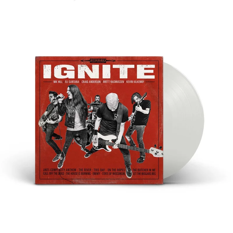 IGNITE 'IGNITE' LP - ULTRA CLEAR + CD