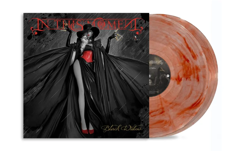 IN THIS MOMENT BLACK WIDOW 10TH ANNIVERSARY 2LP - EXCLUSIVE - LTD. 300 - CLEAR/RED/SWIRL
