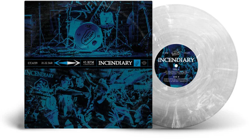 Incendiary: Product of New York 12" (Clear w/ White Marble vinyl) (PRE-ORDER)