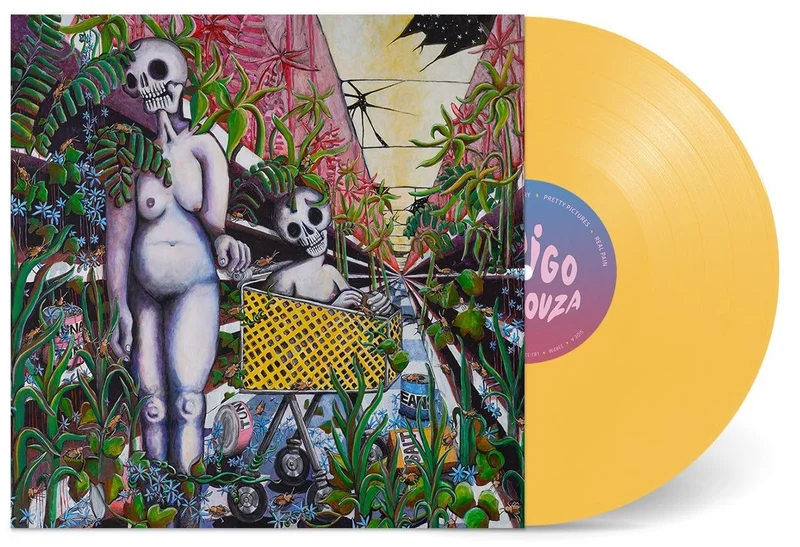 INDIGO DE SOUZA 'ANY SHAPE YOU TAKE' LP - OPAQUE YELLOW
