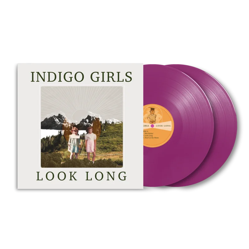 INDIGO GIRLS 'LOOK LONG' 2LP - VIOLET