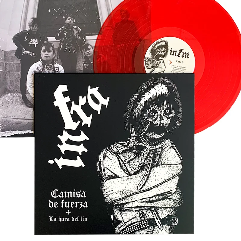 Infra: Camisa de Fuerza 12" Red Vinyl