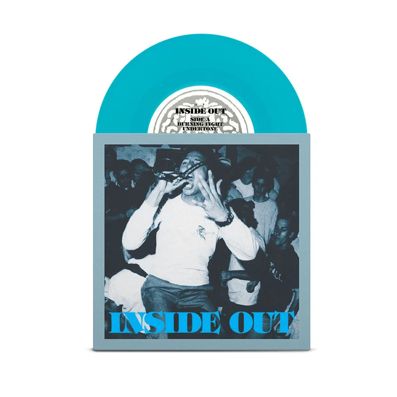 INSIDE OUT 'NO SPIRITUAL SURRENDER' 7" EP - TURQUOISE