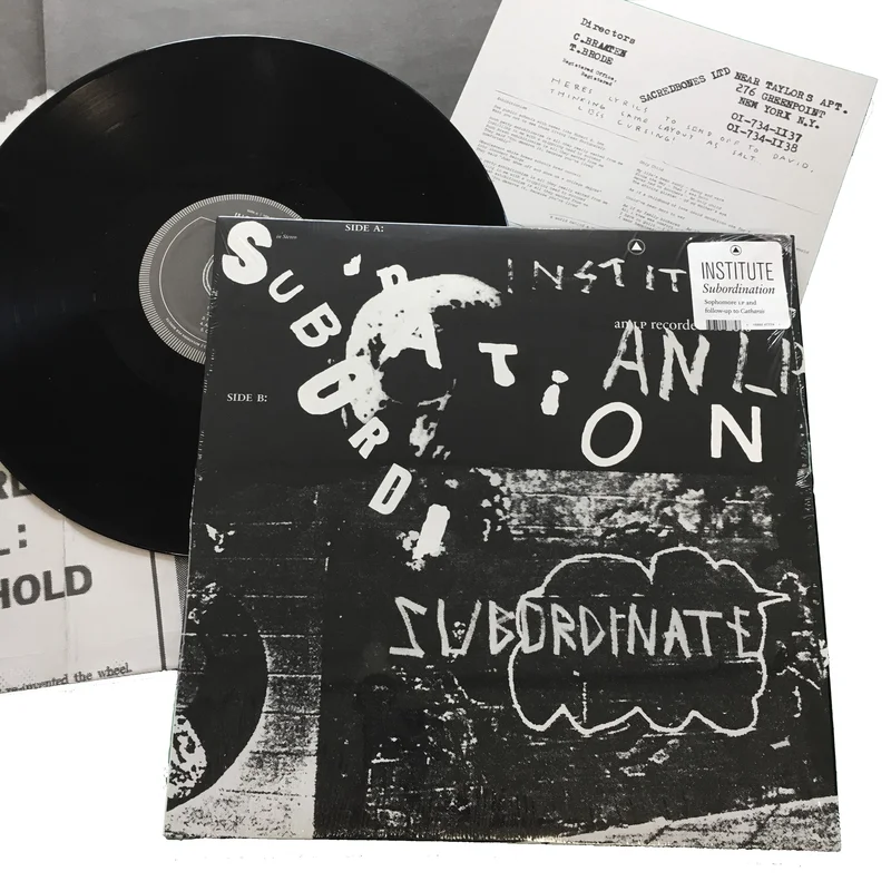 Institute: Subordination 12"