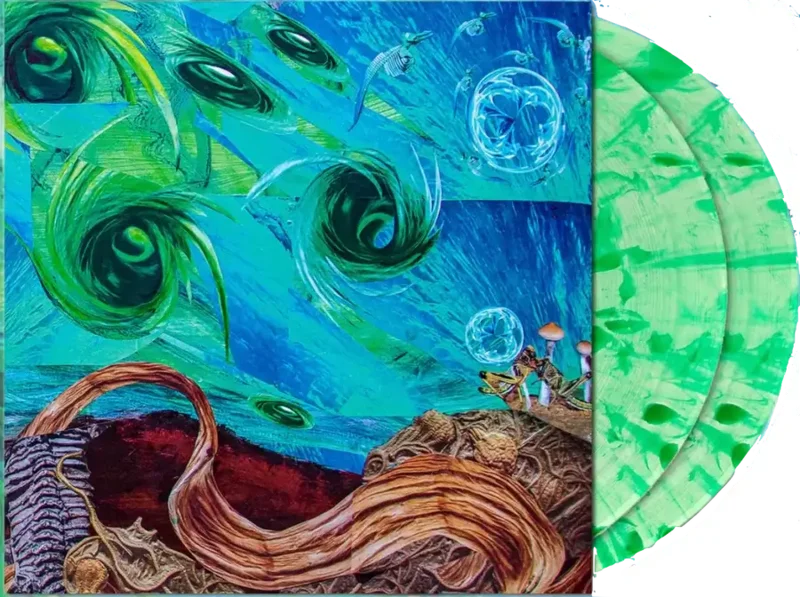 INTRONAUT 'FLUID EXISTENTIAL INVERSIONS' 2xLP - GREEN WATERCOLOR