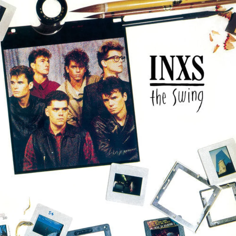 INXS 'THE SWING' LP - BLUE