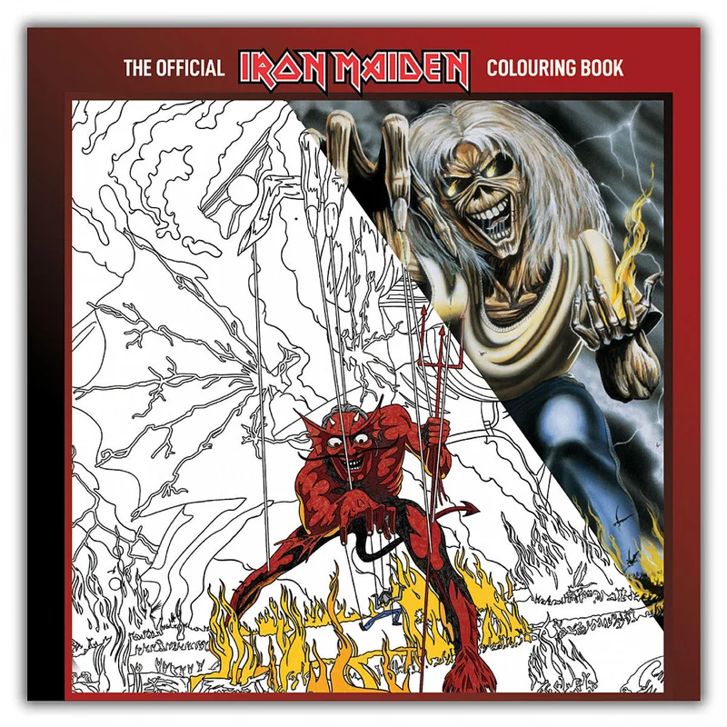 IRON MAIDEN COLORING BOOK