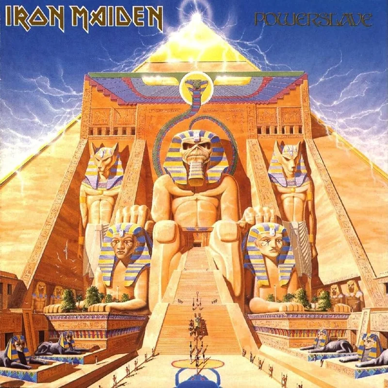 IRON MAIDEN - POWERSLAVE - VINYL LP