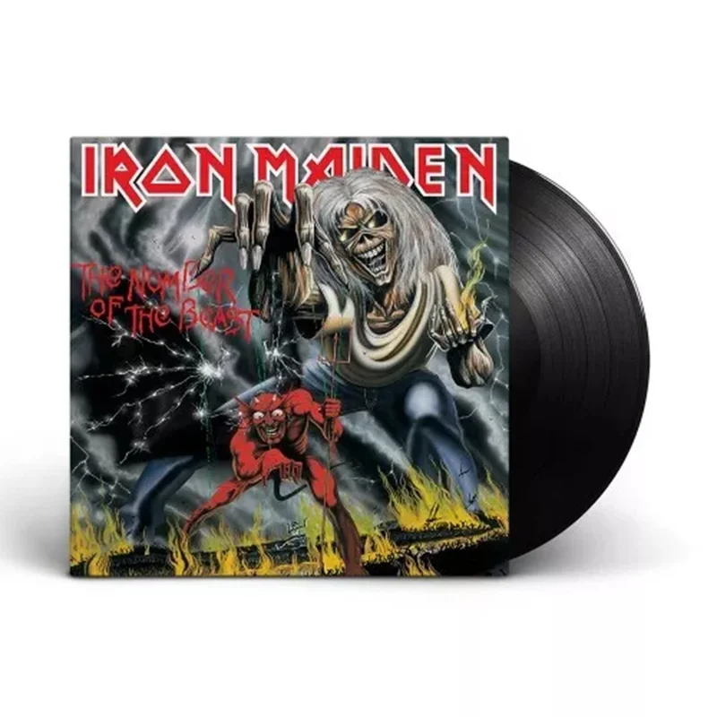 IRON MAIDEN 'THE NUMBER OF THE BEAST' LP - 2015 REMASTER