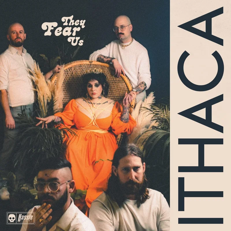 ITHACA 'THEY FEAR US' LP - BROWN