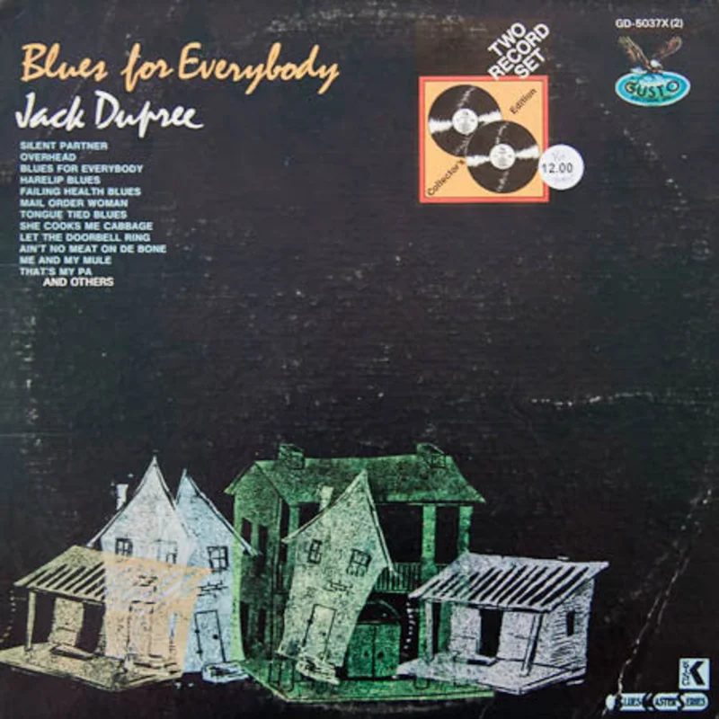 Jack Dupree: Blues For Everybody 2x12"