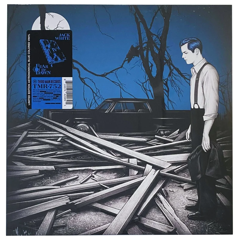 Jack White: Fear of The Dawn 12" Midnight Blue Vinyl
