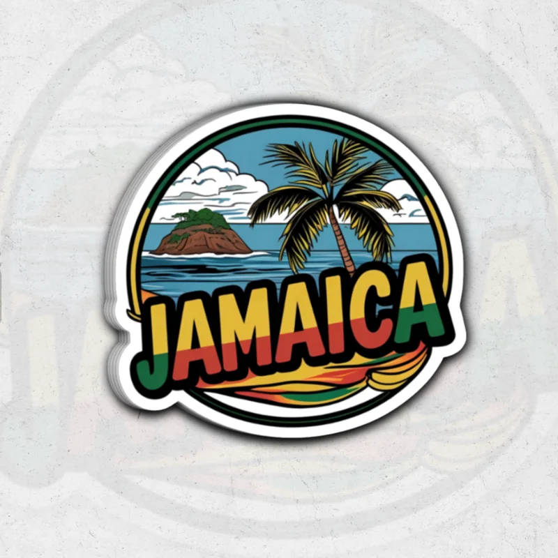 Jamaica Country (SK Exclusive)- glossy vinyl sticker