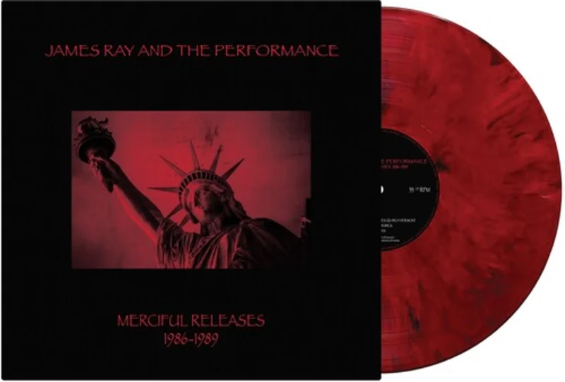 James Ray: Merciful Releases 1986-1989 12" (red vinyl)