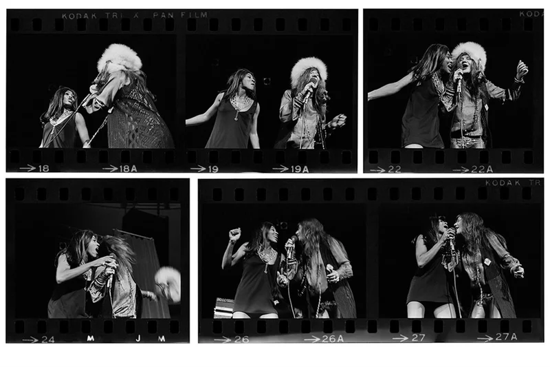 JANIS JOPLIN & TINA TURNER - MULTI FRAME - MSG, NOVEMBER 27, 1969