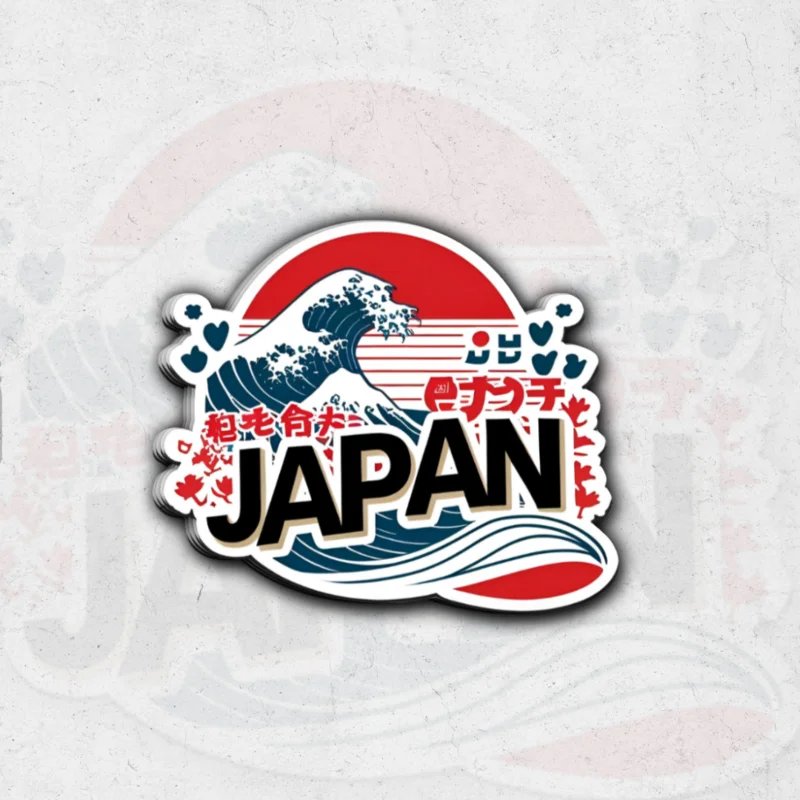 Japan Country (SK Exclusive)- glossy vinyl sticker