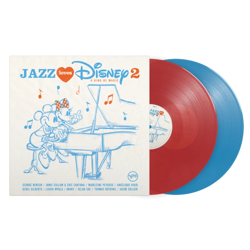 Jazz Loves Disney 2 - A Kind Of Magic: Red & Blue Vinyl LP