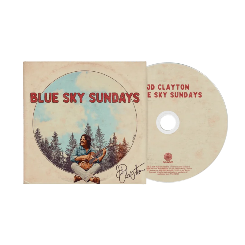 JD CLAYTON 'BLUE SKY SUNDAYS' CD