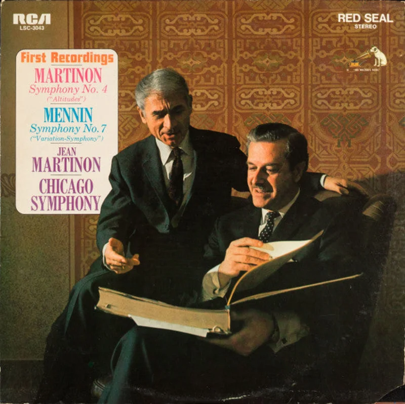 Jean Martinon / Peter Mennin: First Recordings 12"