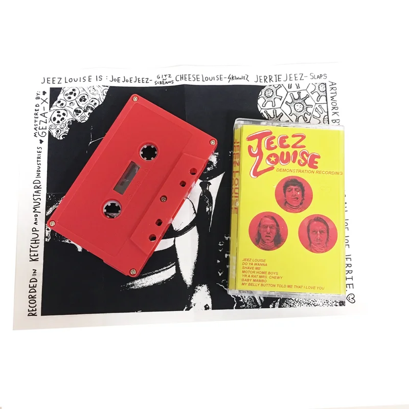 Jeez Louise: Demonstration Recording cassette