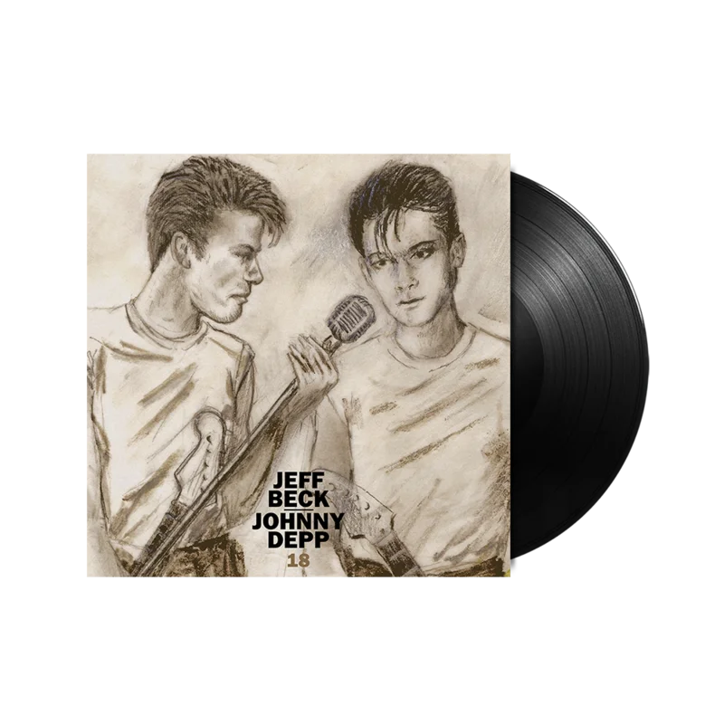 JEFF BECK AND JOHNNY DEPP '18' LP