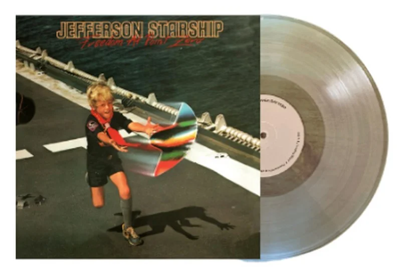 JEFFERSON STARSHIP 'FREEDOM AT POINT ZERO' LP - CLEAR