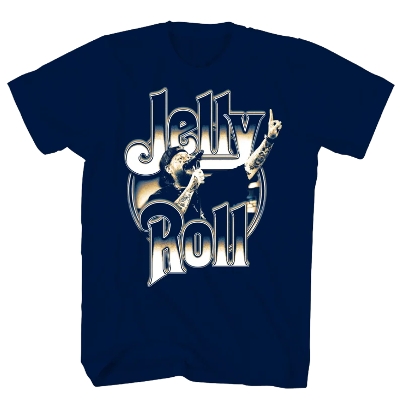 JELLY ROLL #1 NAVY T-SHIRT NAVY