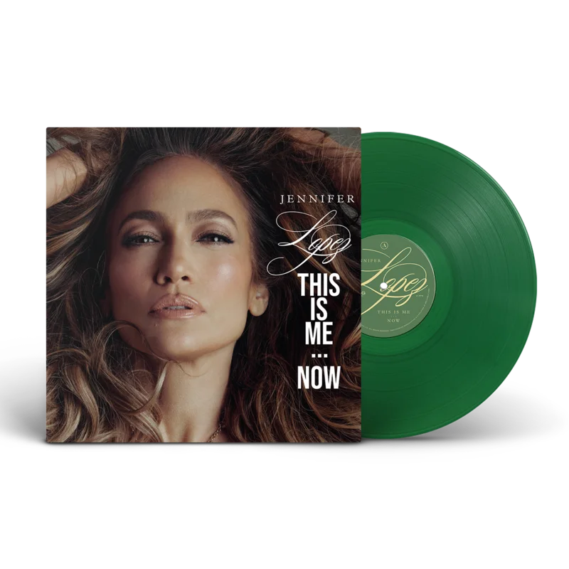 JENNIFER LOPEZ - THIS IS ME... NOW - GREEN COLOR - VINYL LP