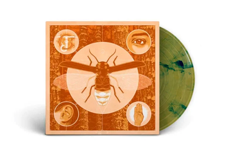 JERRY CANTRELL 'BRIGHTEN' - LTD. 400 - CLEAR GREEN MARBLE