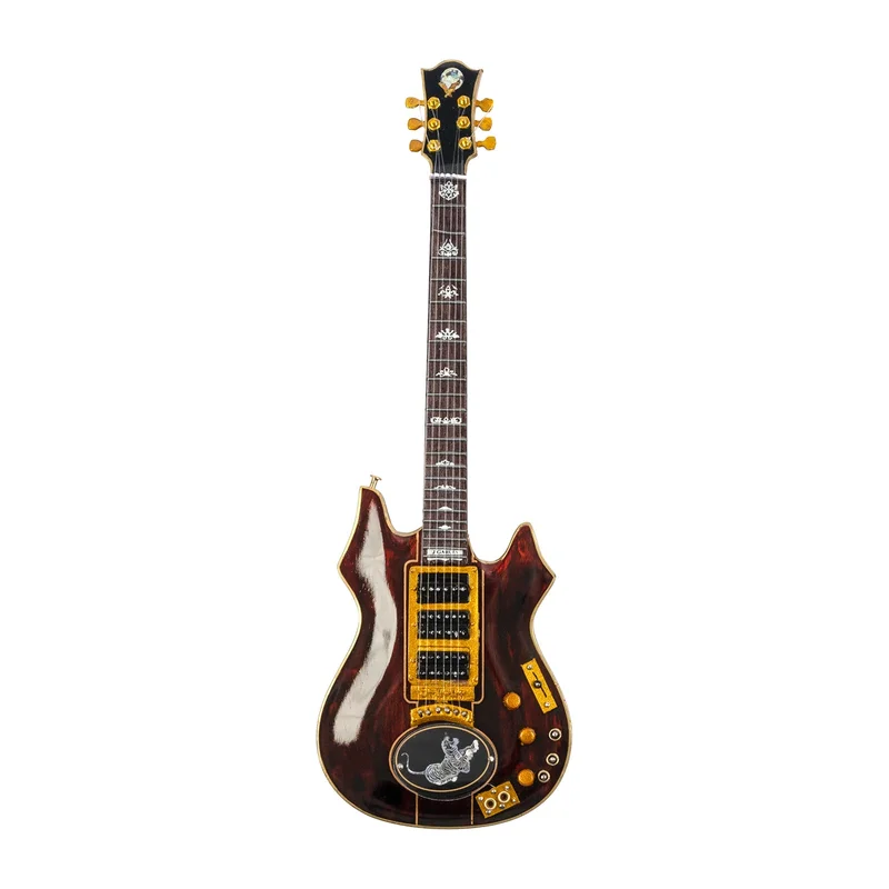 JERRY GARCIA - LICENSED SIGNATURE TIGER - MINI GUITAR