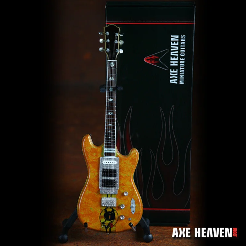 JERRY GARCIA WOLF TRIBUTE MINI GUITAR REPLICA - OFFICIALLY LICENSED
