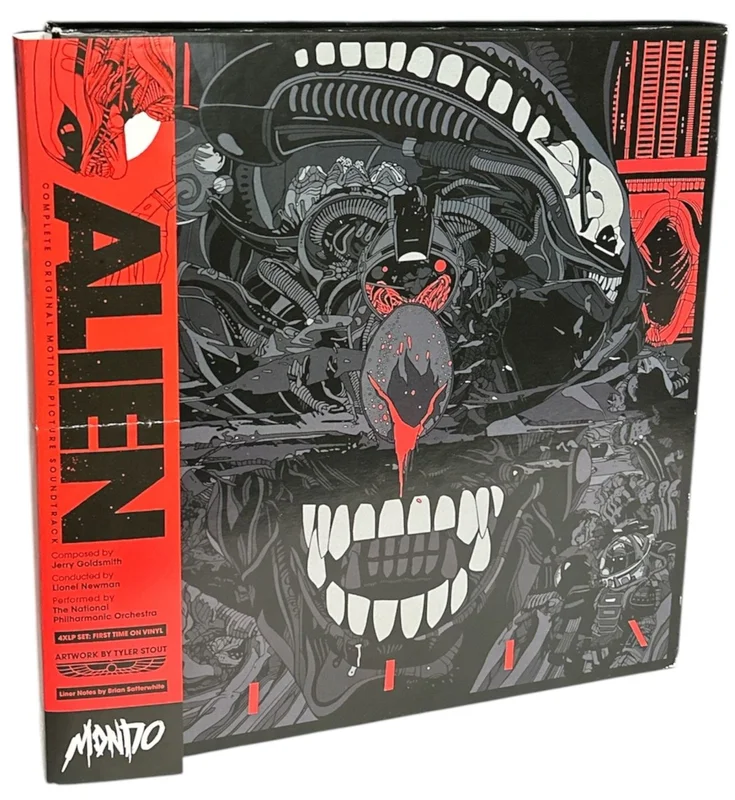 Jerry Goldsmith Alien (Complete Original Motion Picture Soundtrack) - 180gm Colour Vinyl - Sealed US Vinyl box set