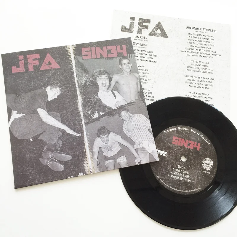 JFA / Sin 34: Split 7"